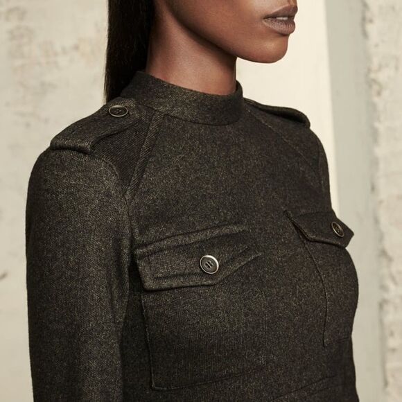 Zara Limited Collection 07 Wool Blend Dress - Picture 5 of 11